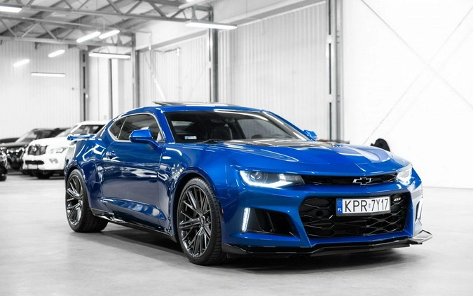 Chevrolet Camaro cena 255000 przebieg: 69000, rok produkcji 2018 z Sokółka małe 781